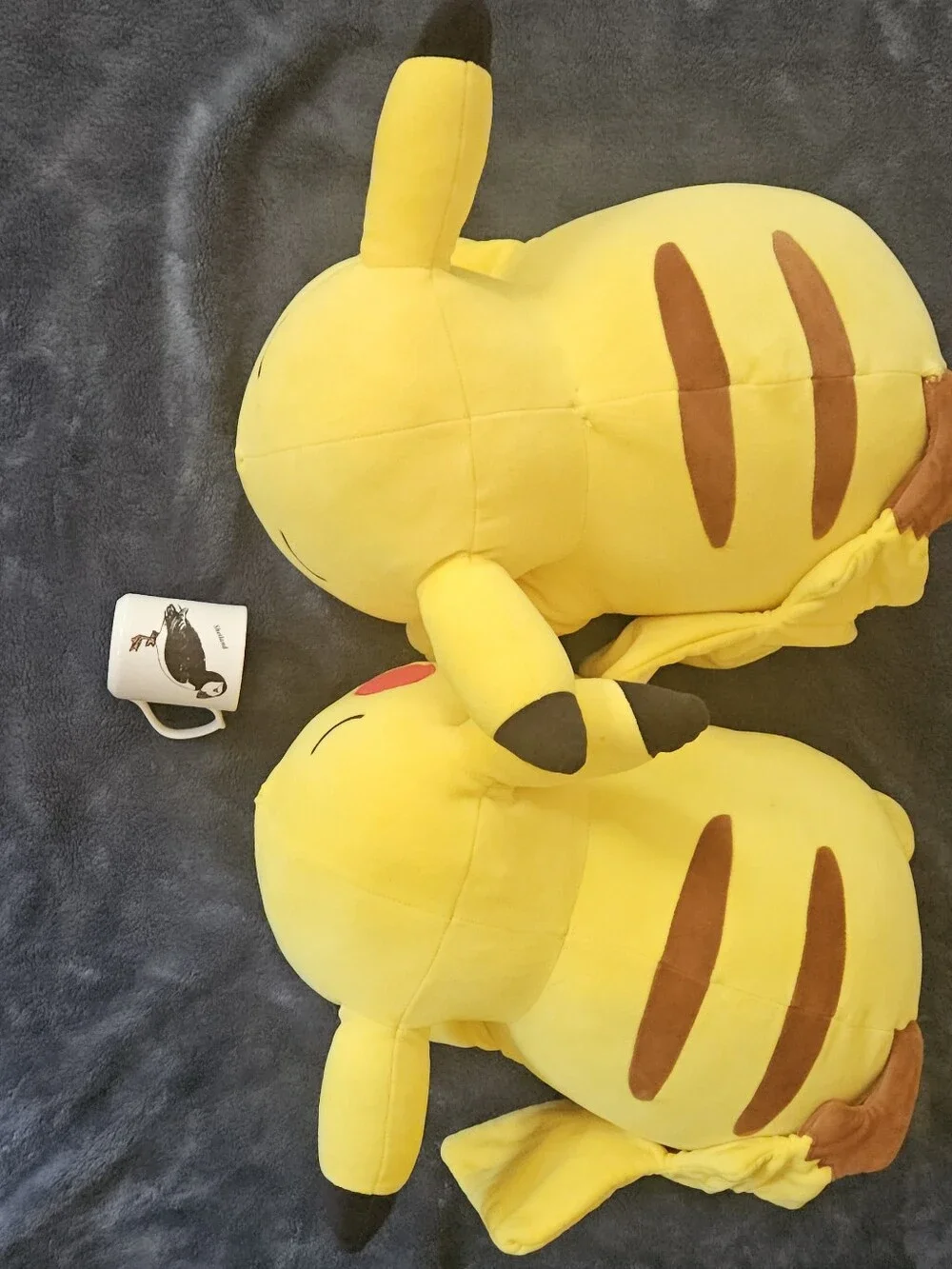 Pair of Polemon Plush Suffed Toy Pillows /bunk bed Decorations